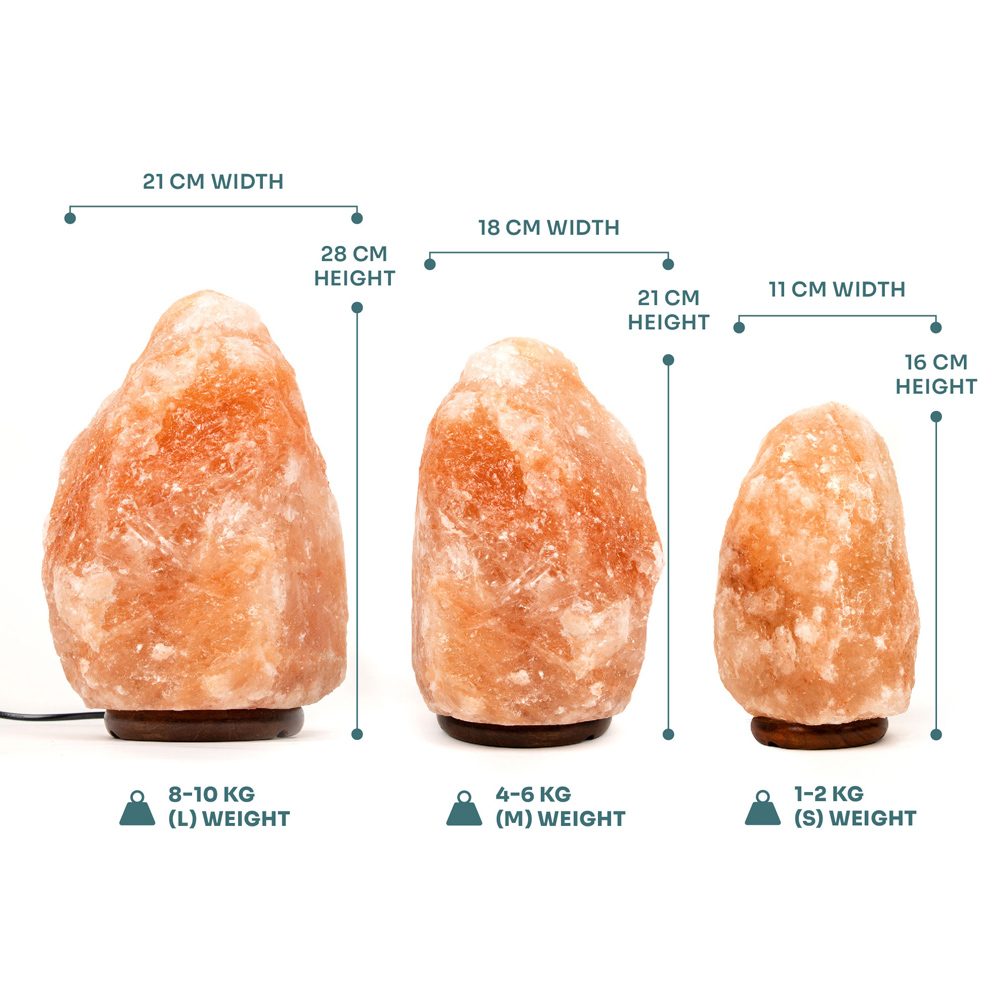 Myga Himalayan Natural Salt Lamp 8-10kg Image 3