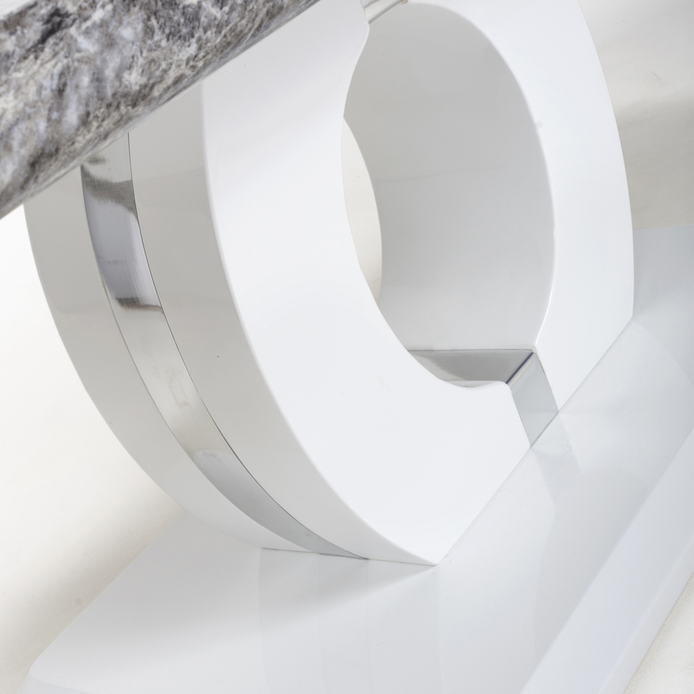 Neptune Marble Effect Coffee Table Image 6