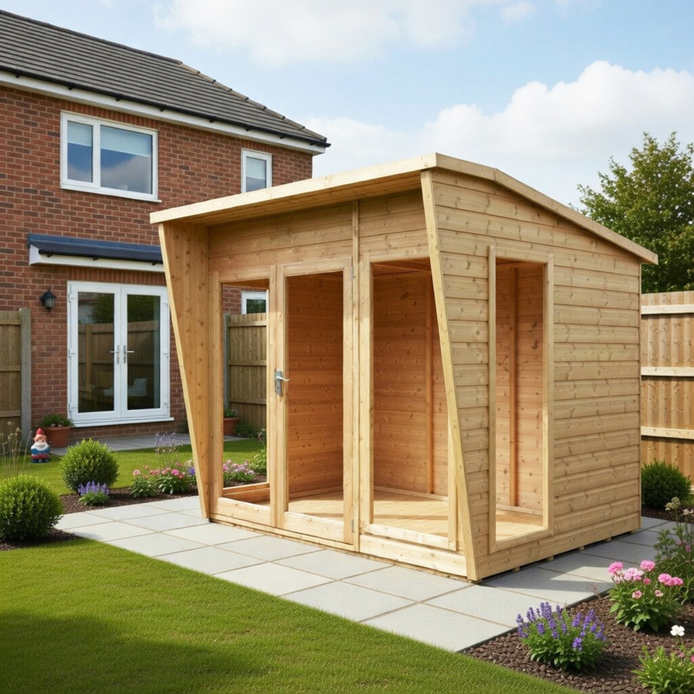 Shire Highclere 7.5 x 7.8ft Summerhouse Image 2
