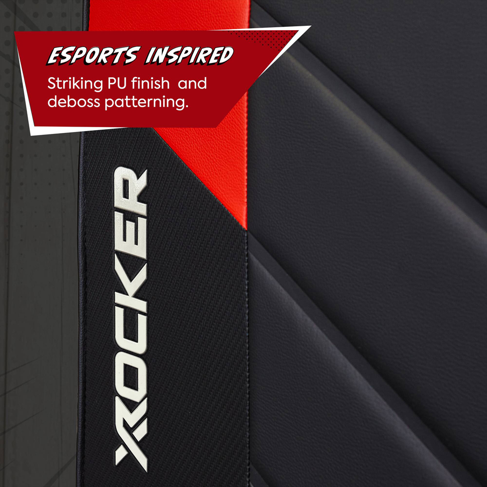 X Rocker Cerberus MKII Single Carbon Red Ottoman Gaming Bed Image 5