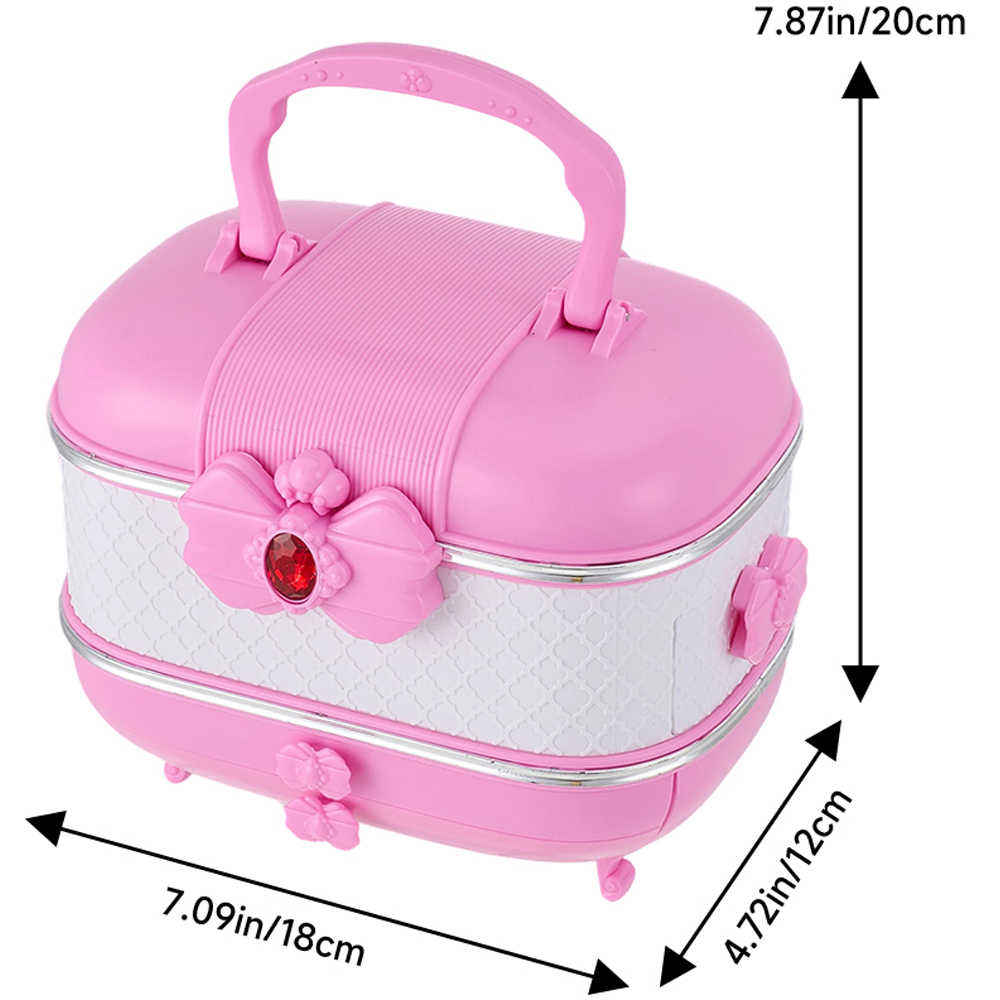 H&O Direct Kids 52 Piece Washable Pretend Makeup Set with Box Image 6