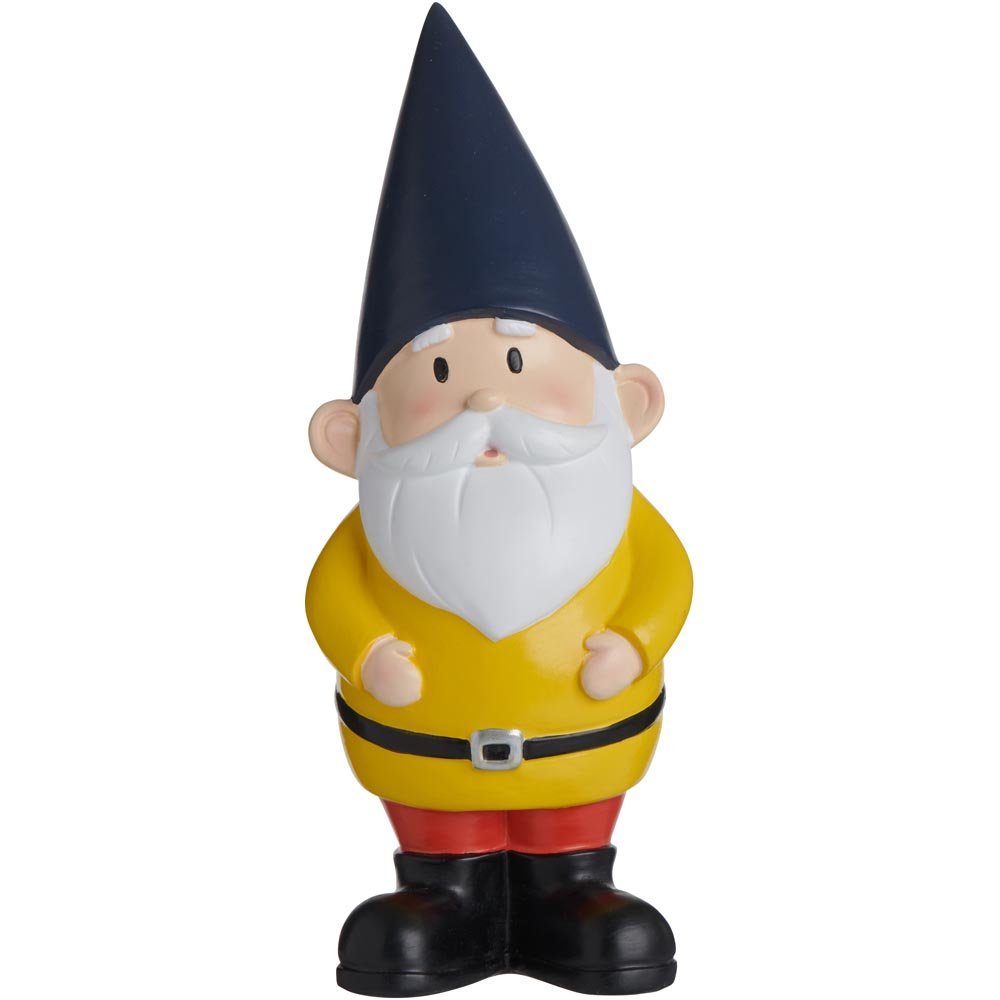 Single Wilko Small Garden Gnome in Assorted styles Image 3