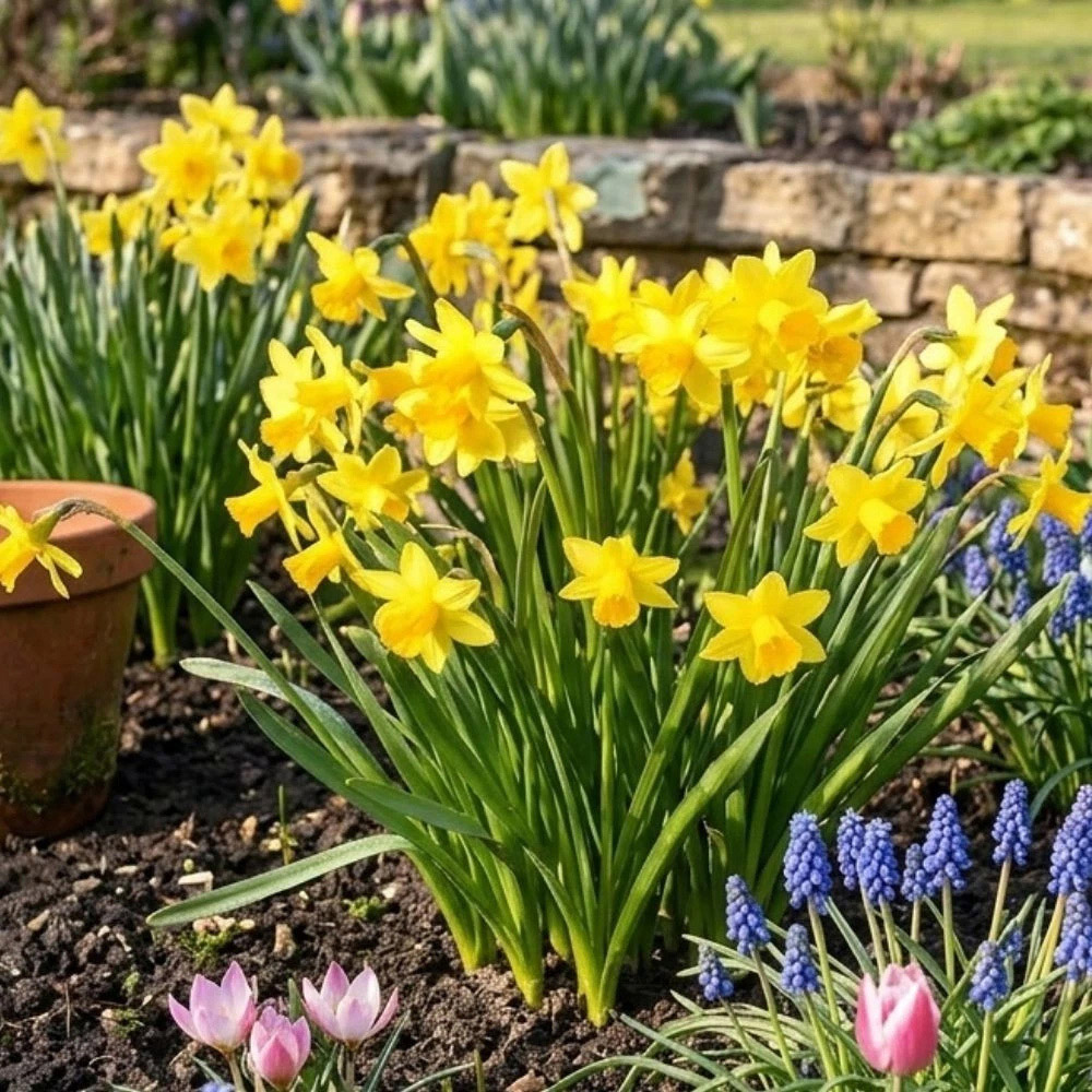 Thompson and Morgan Daffodil Chuckles Planting Bulb 16 Pack Image 2