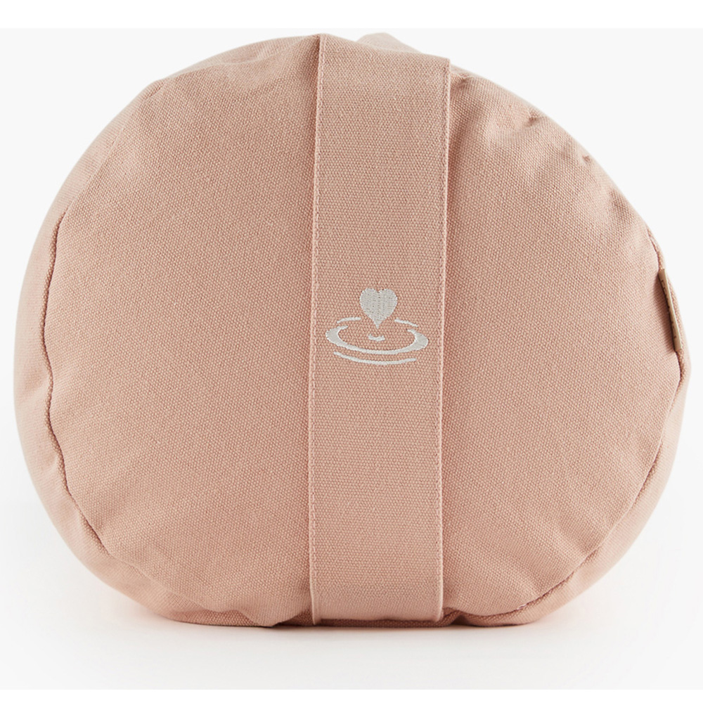 Myga Blush Buckwheat Yoga Support Bolster Pillow Image 3