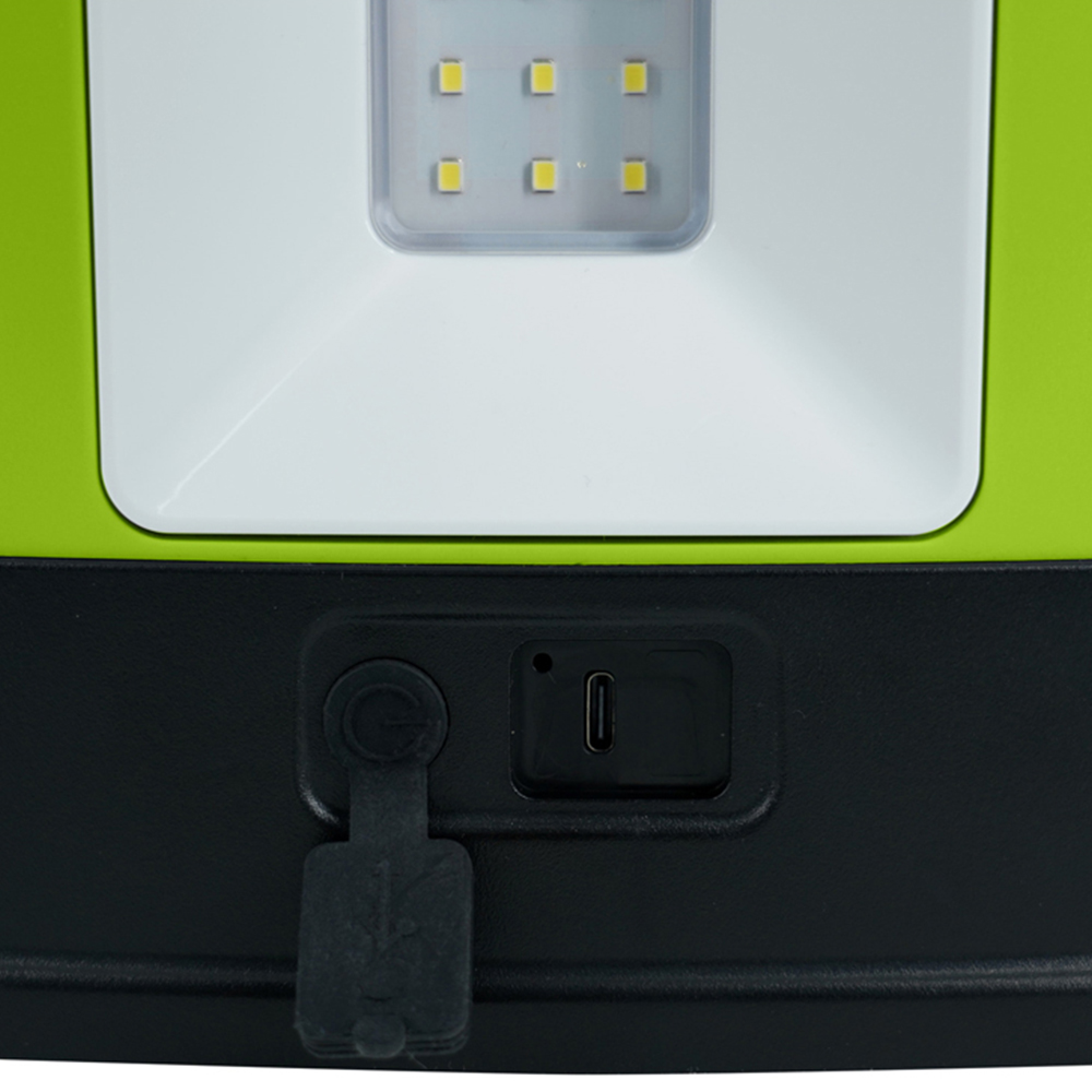 Luceco 4000 Lumens USB Rechargeable Open Area Tri Panel Work Light Image 8