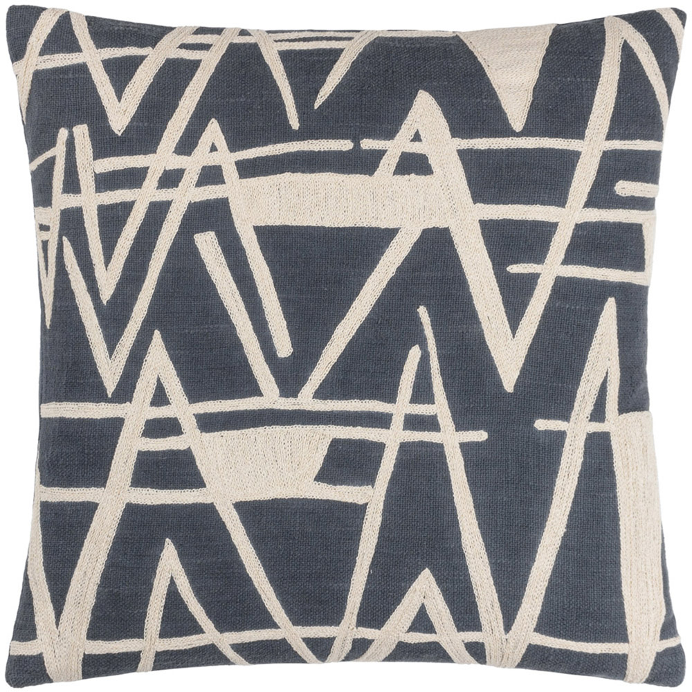Hoem Vannes Dusk Embroidered Cushion Image 1
