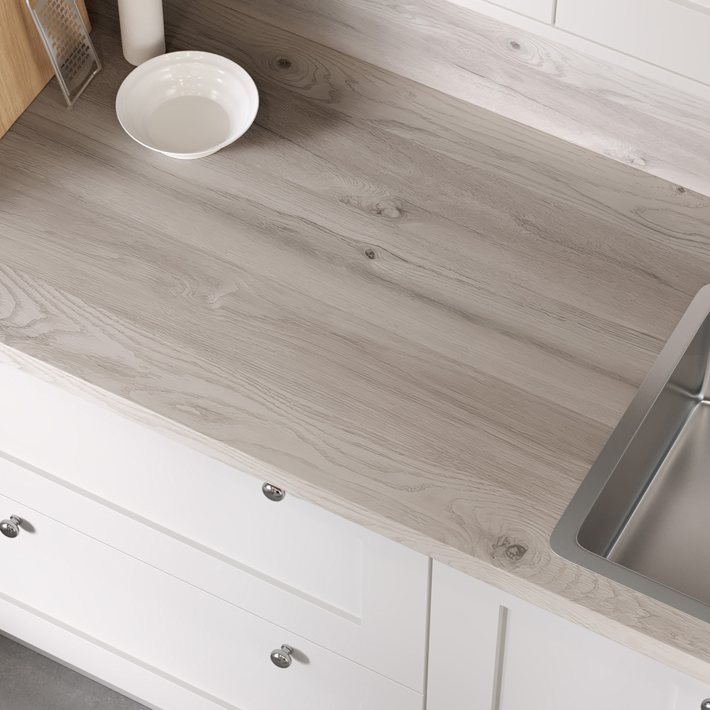 Options Plus Gardenia Post-Formed Laminate Kitchen Upstand 3000 x 100 x 20mm Image 4