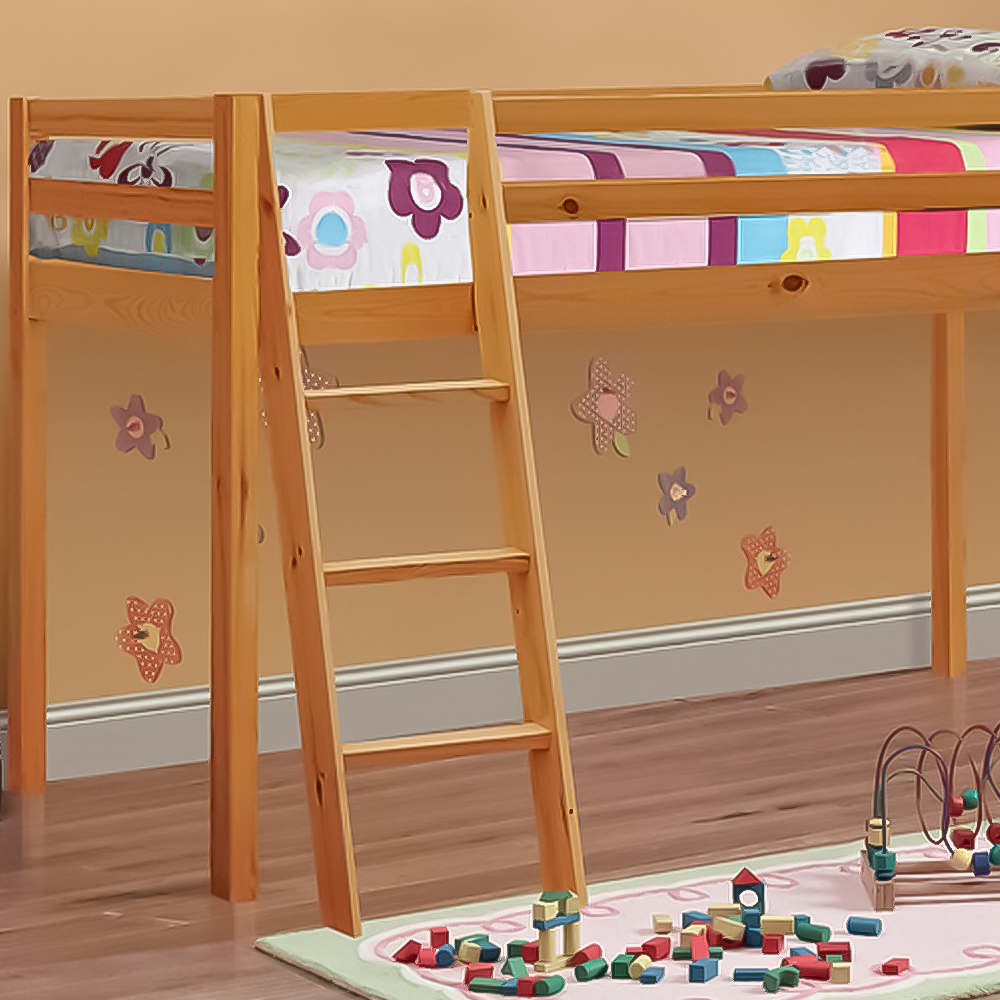 Brooklyn Single Caramel Mid Sleeper Bed Image 3