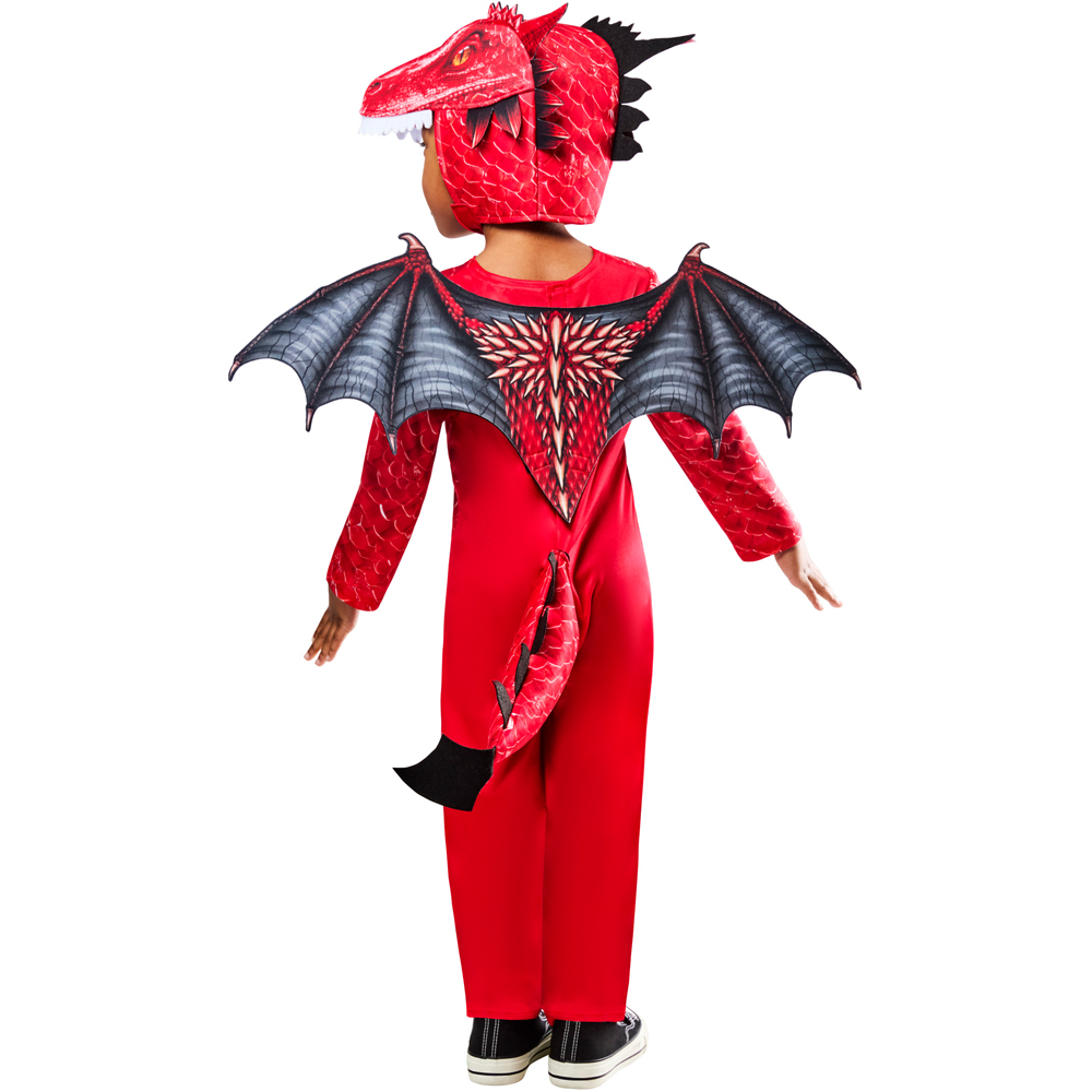 Rubies Red Dragon Costume Age 5 to 6 Years Image 2