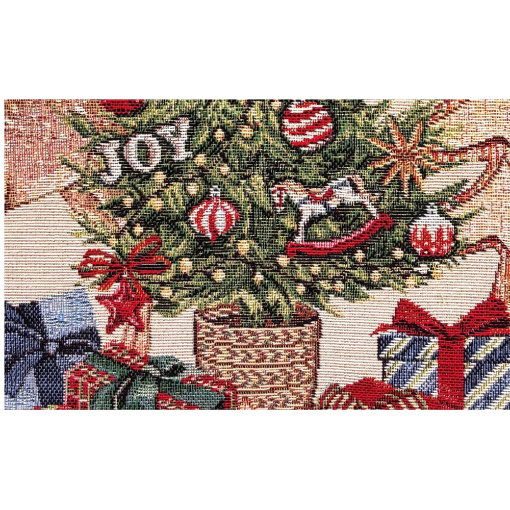 Joy of Christmas Tapestry Cushion Image 4