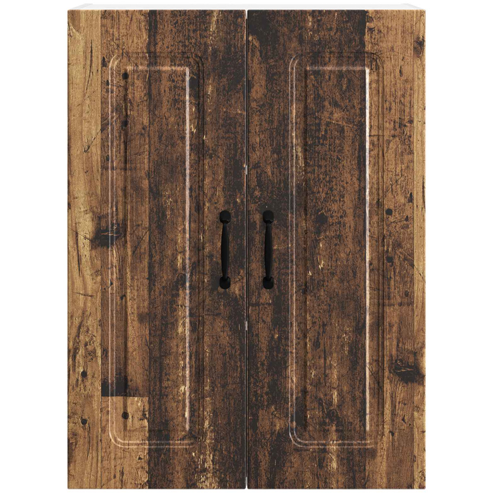 vidaXL Kalmar 2 Door Old Wood Wall Kitchen Cabinet Image 4