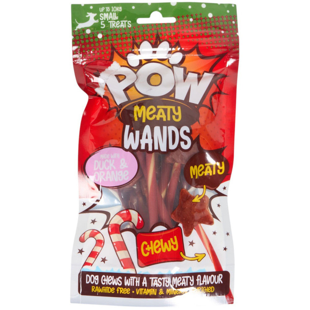 POW Meaty Wands Dog Treats Image 1