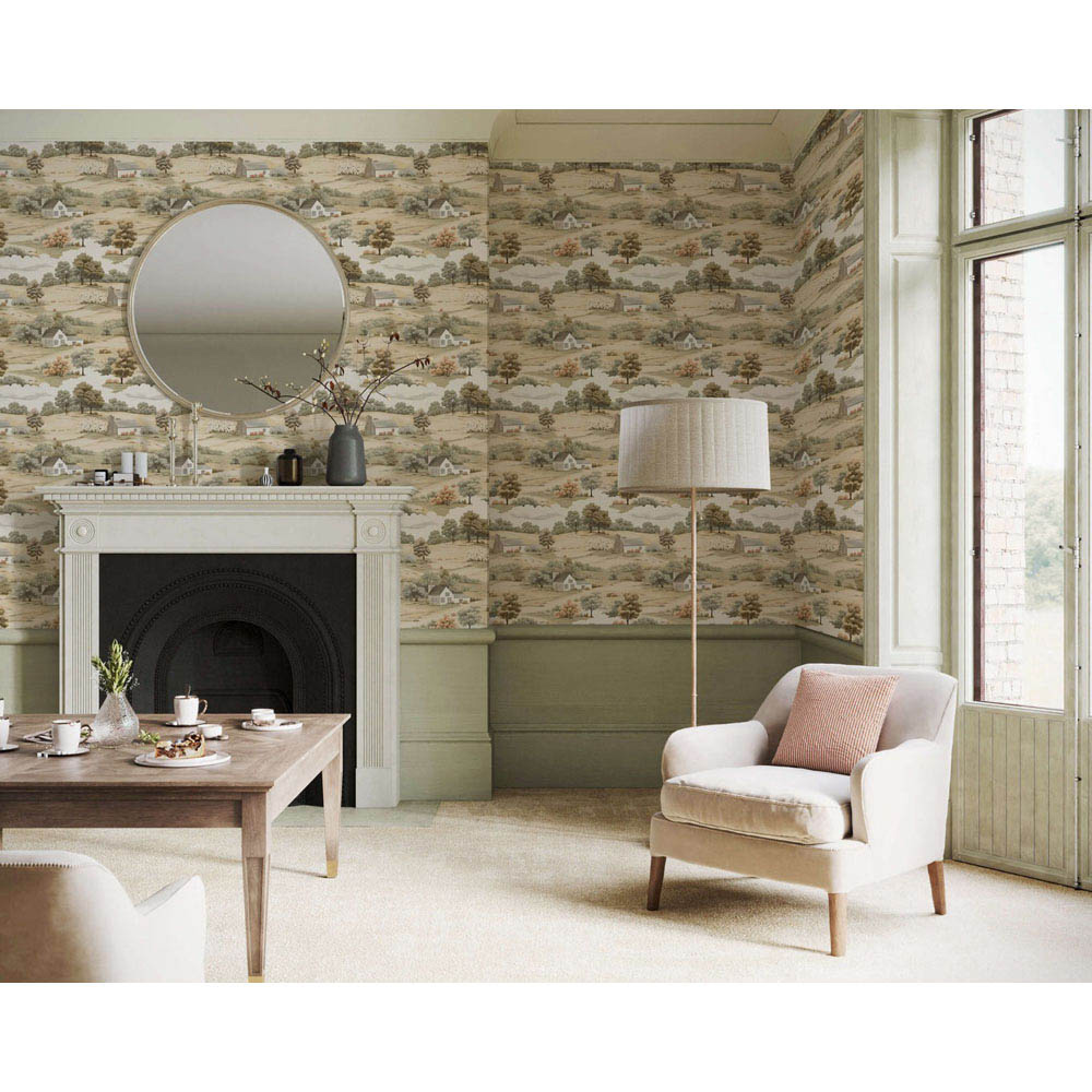 Bobbi Beck Eco Luxury Countryside Hills Multicolour Wallpaper Image 2