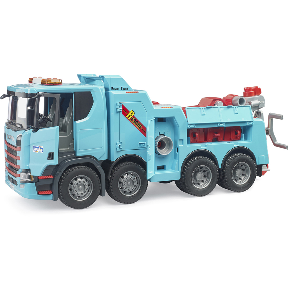 Bruder Kids Scania Super 560R Heavy Tow Truck with Light and Sound Module Playset Model Image 4