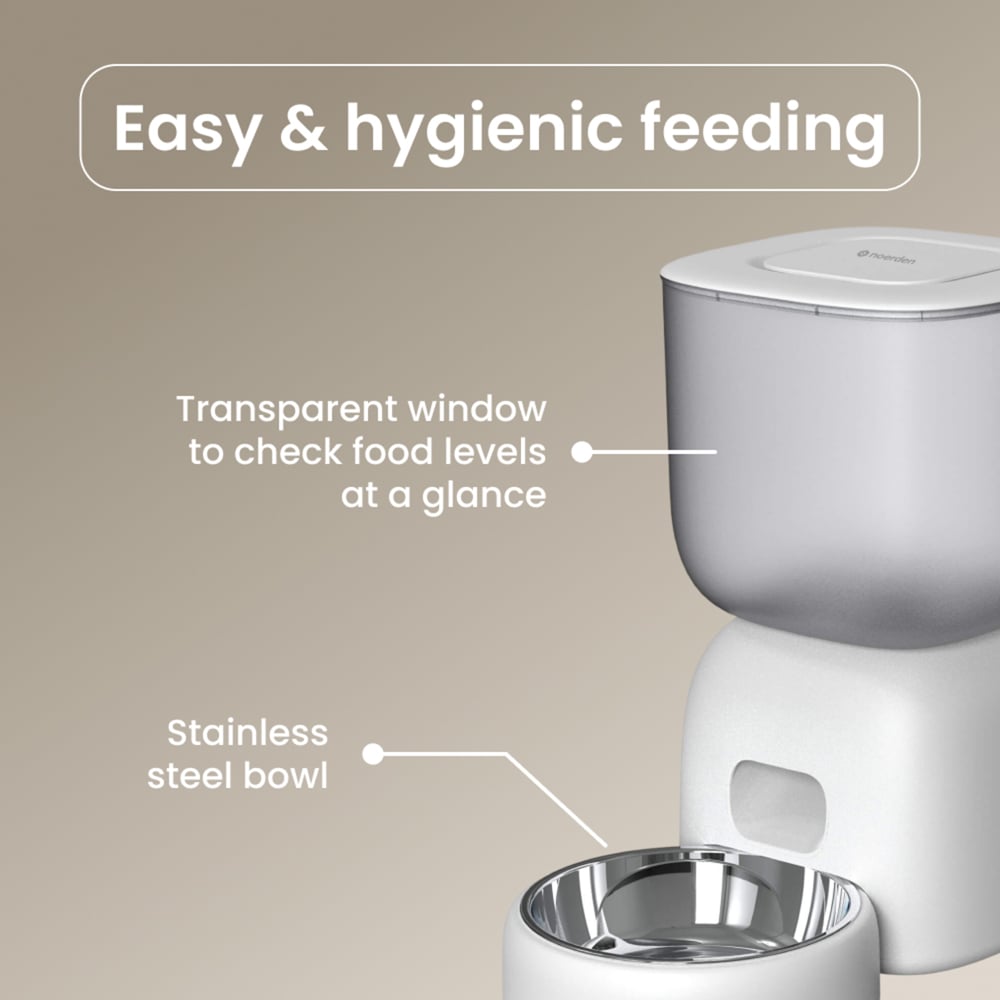 noerden Pet Plate Automatic Wi-Fi Pet Feeder Image 5