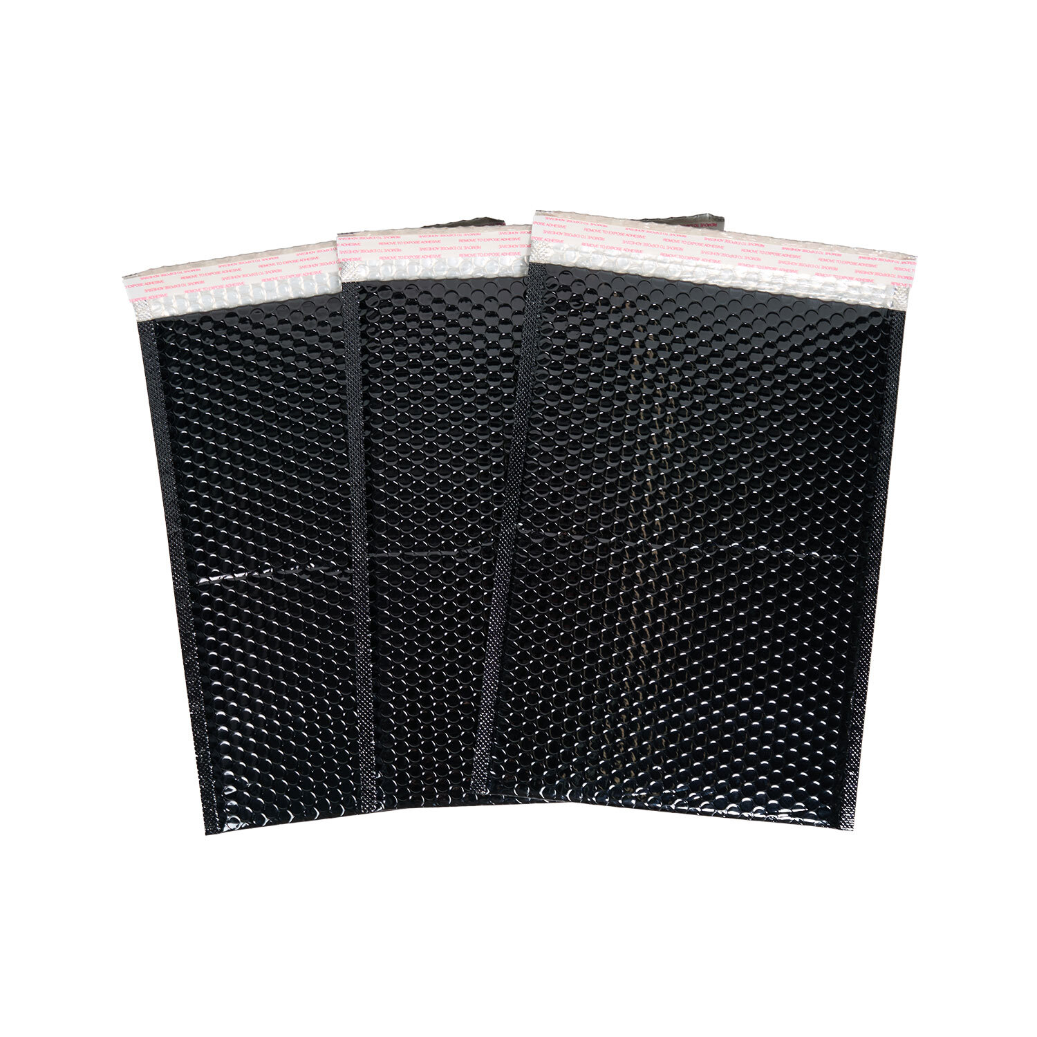 Pack of 3 Bubble Mailers Black 230 x 340mm Image 3