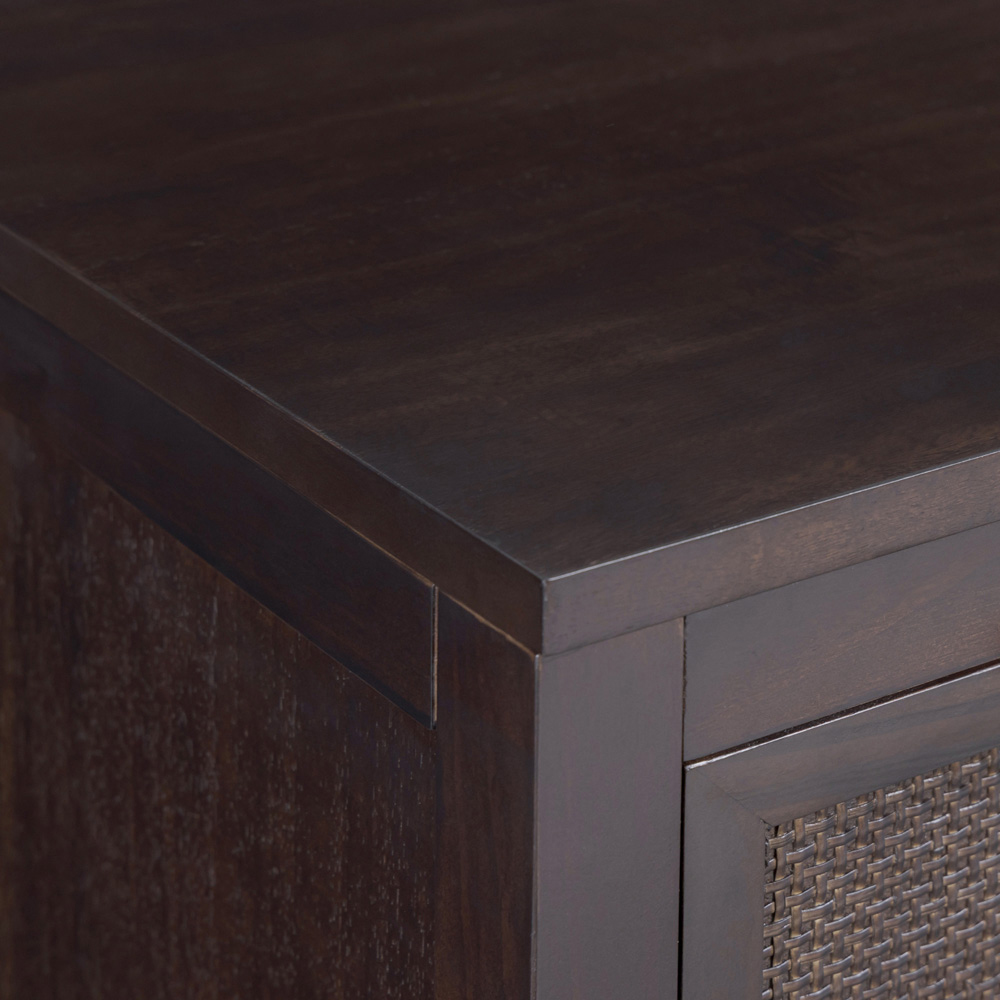 Teamson Home Hatteras 4 Drawer Espresso Dresser Image 6