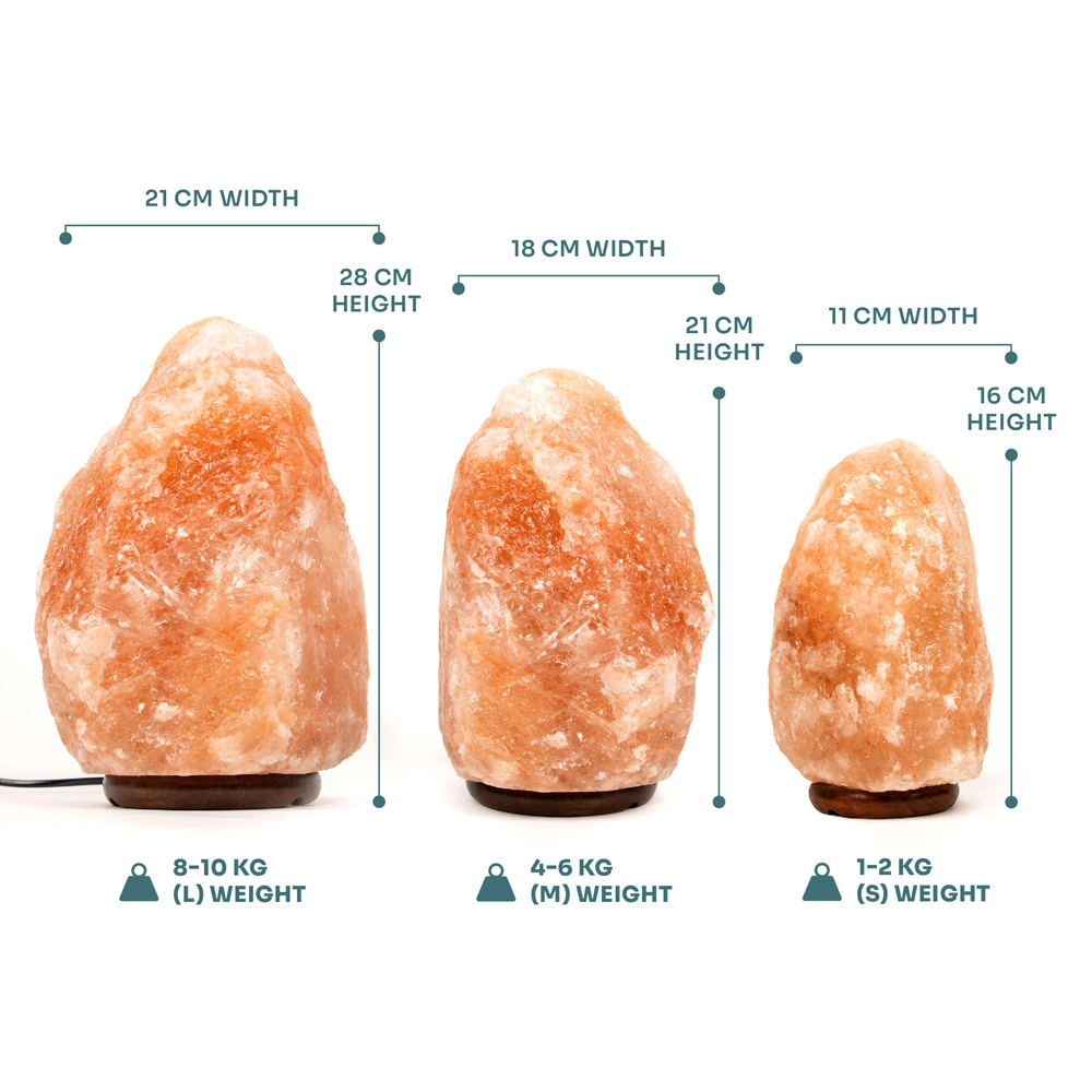 Myga Himalayan Natural Salt Lamp 4-6kg Image 3