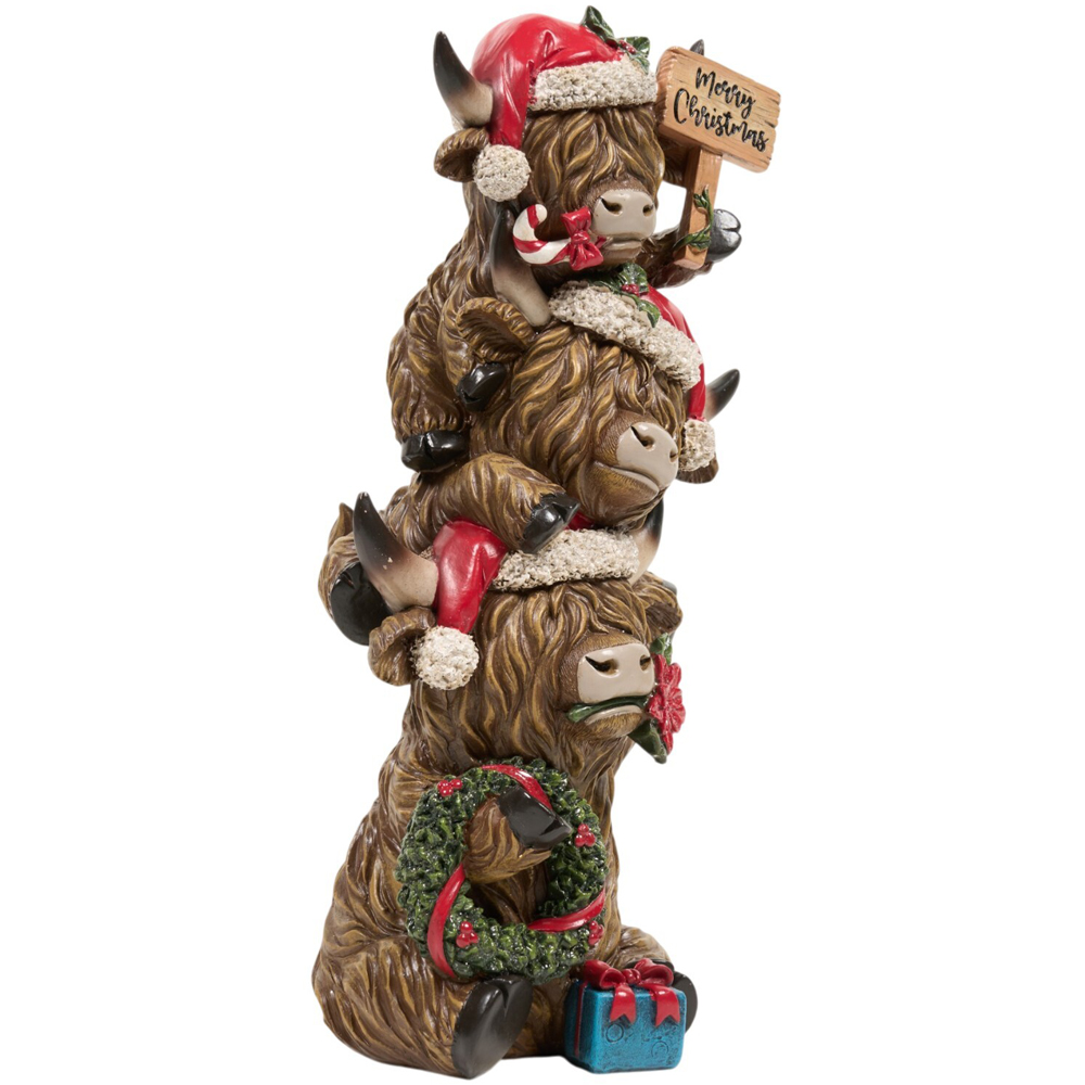 Stacking Highland Cow Friends Decoration Image 2