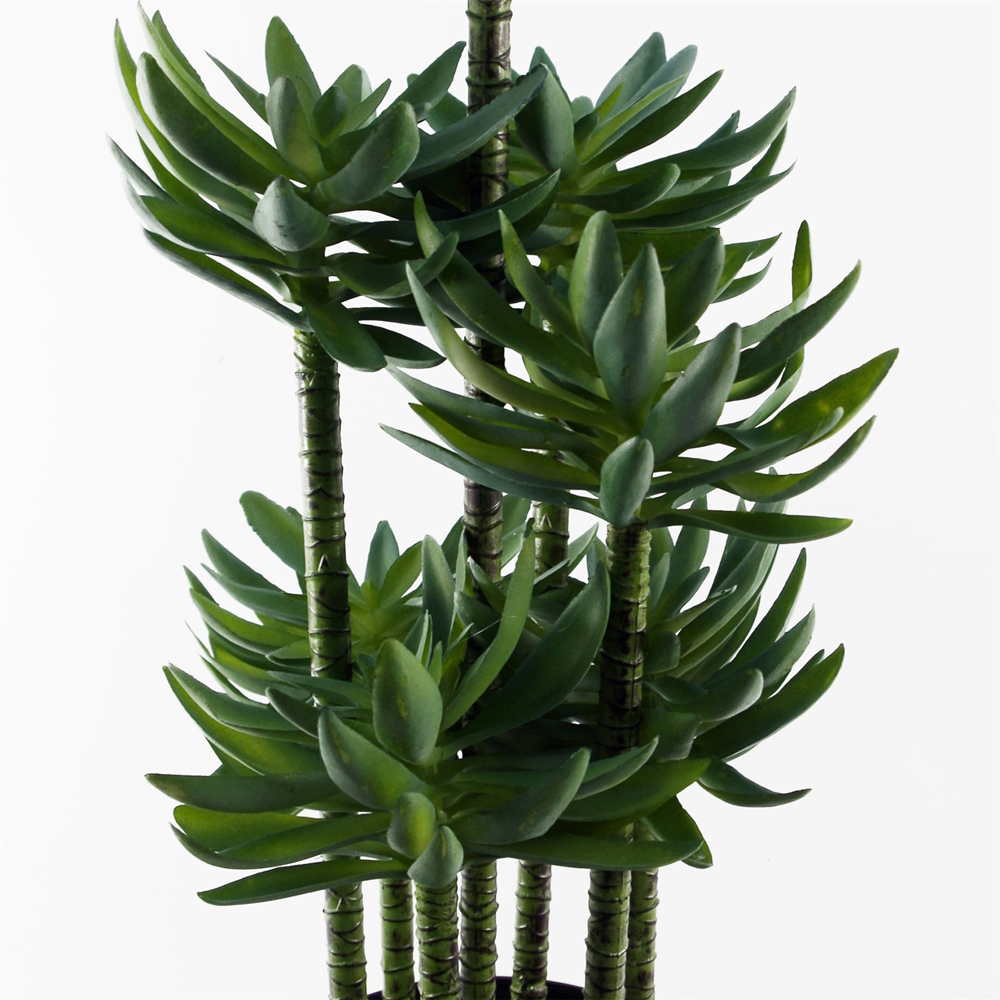 Leaf Tropical Yukka Artificial Plant in Pot 2ft Image 4