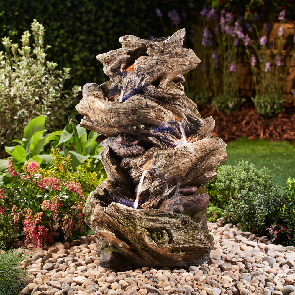 Garden Gear 4 Tier Bowl Tower Water Feature Image 2