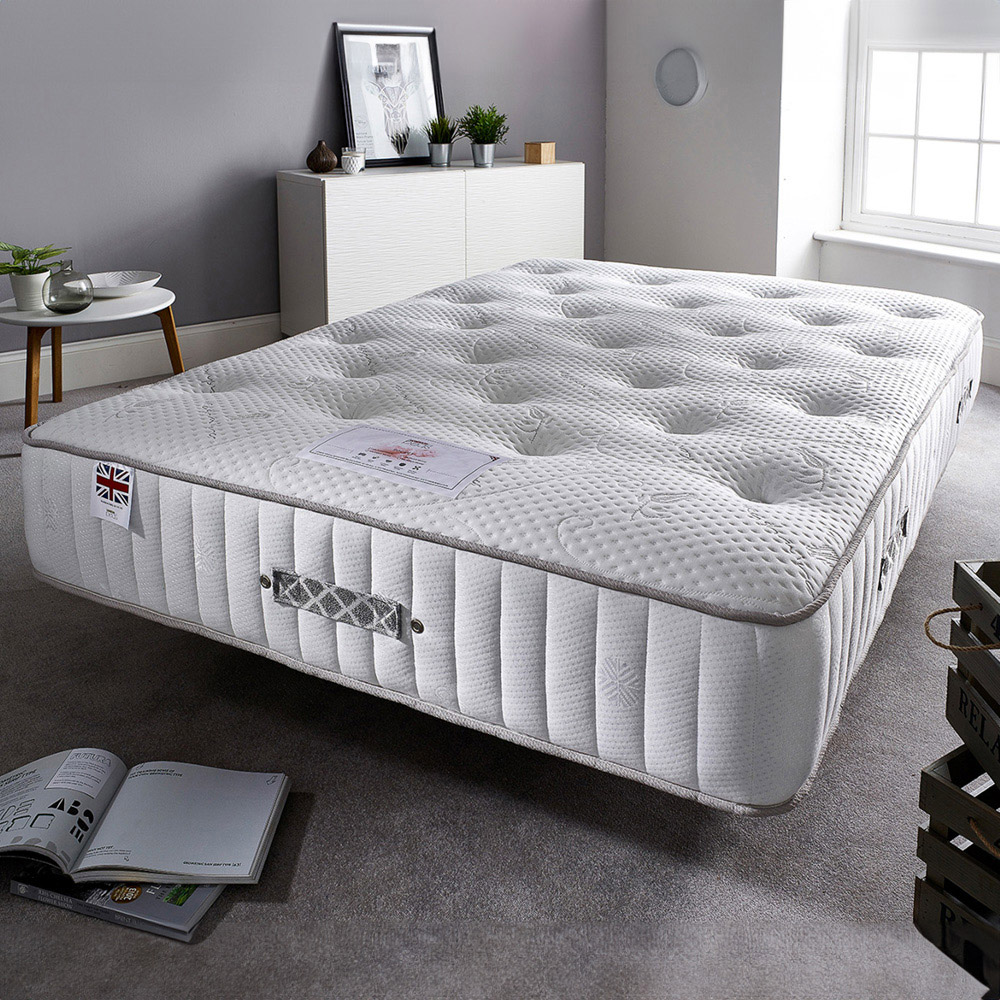 Aspire Furniture Single Natural Cashmere Pocket Mattress Image 2