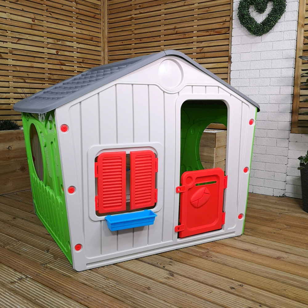 Samuel Alexander Kids Plastic Galilee Village Playhouse 1.15m Image 7