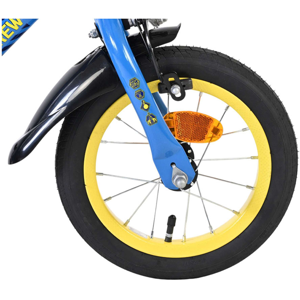 Volare Rubble and Crew Kids 12 inch Multicolour Bike with Stabilisers Image 7