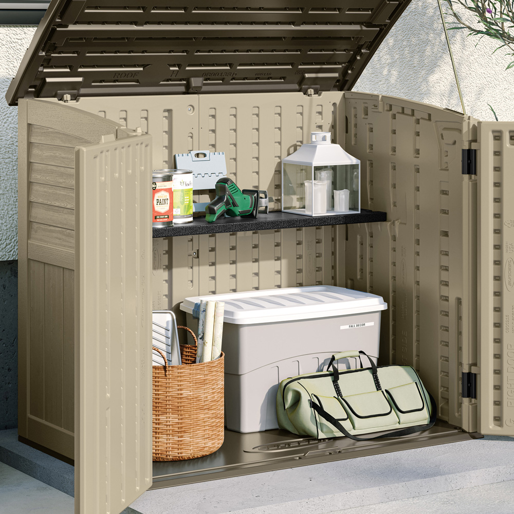 Suncast Shelf Kit for Aston Large Storage Cabinet and Stow-Away Store Image 2