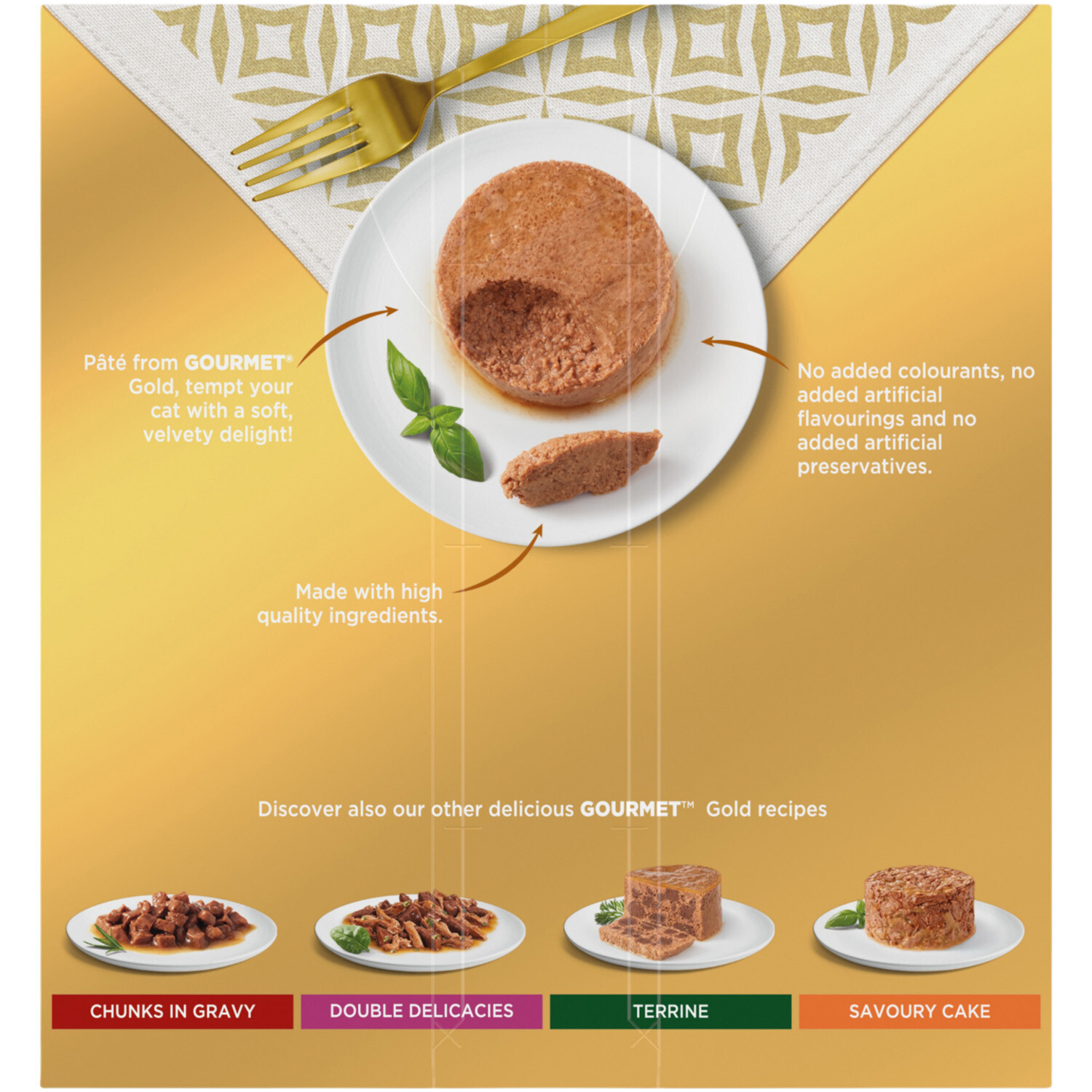 Gourmet Gold Pate Wet Cat Food Image 4