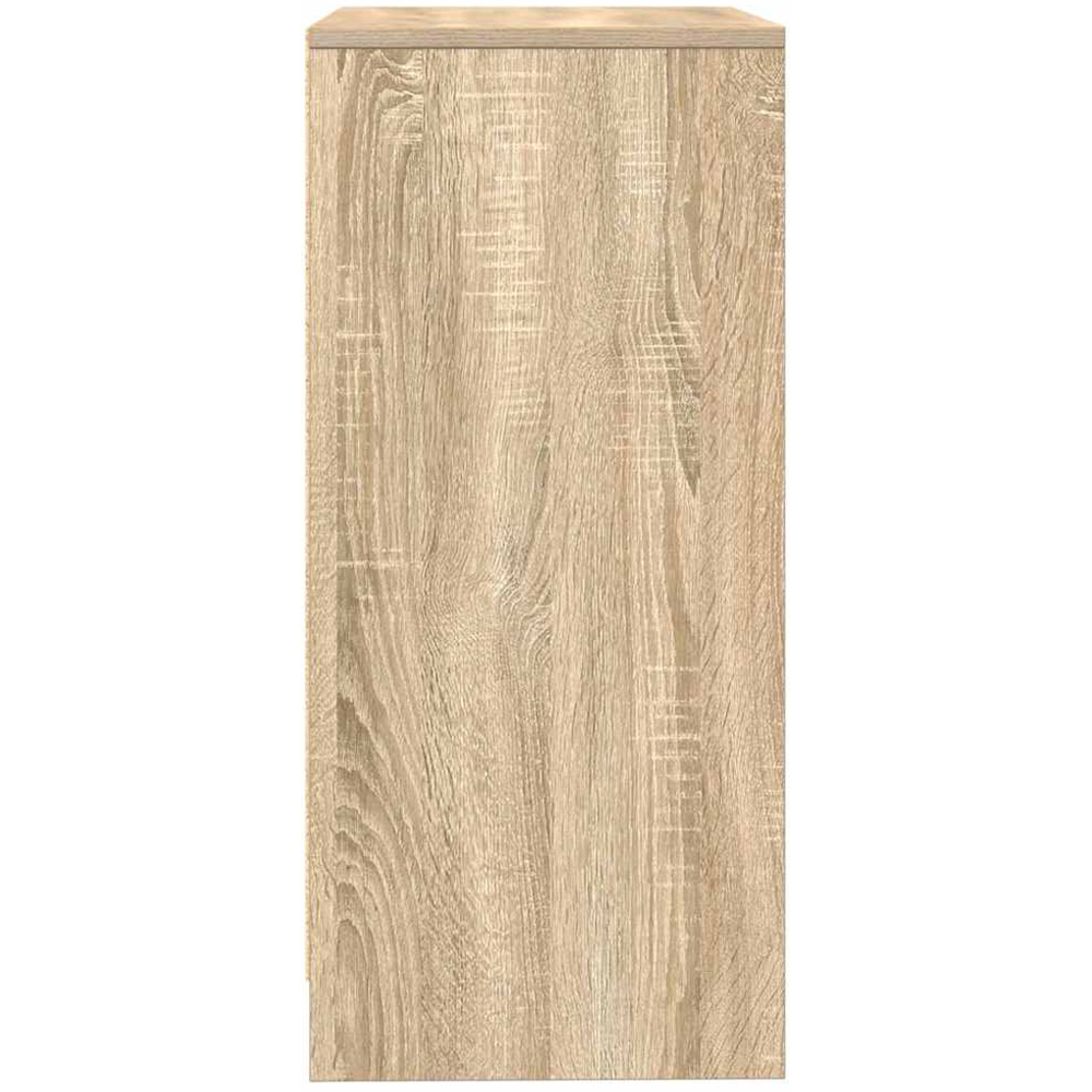 vidaXL 2 Door Sonoma Oak Sideboard Image 7