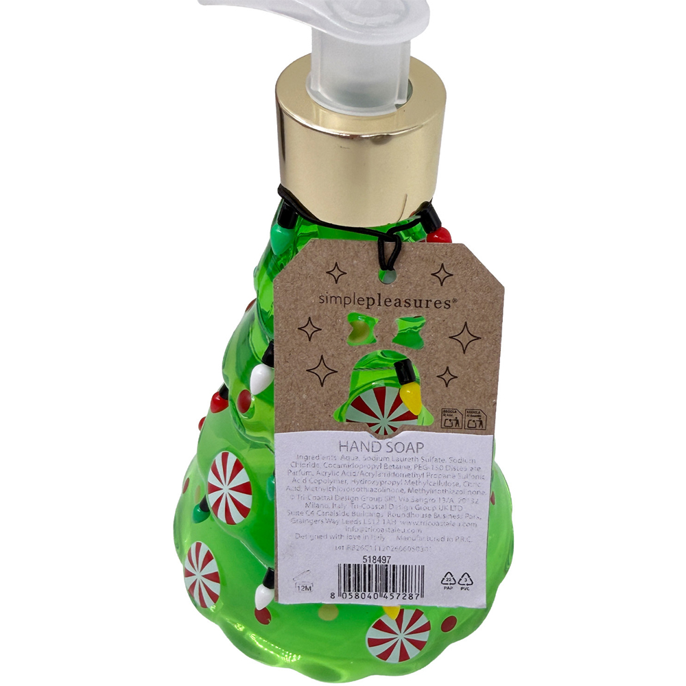 Tree with Lights Hand Soap Green Image 2
