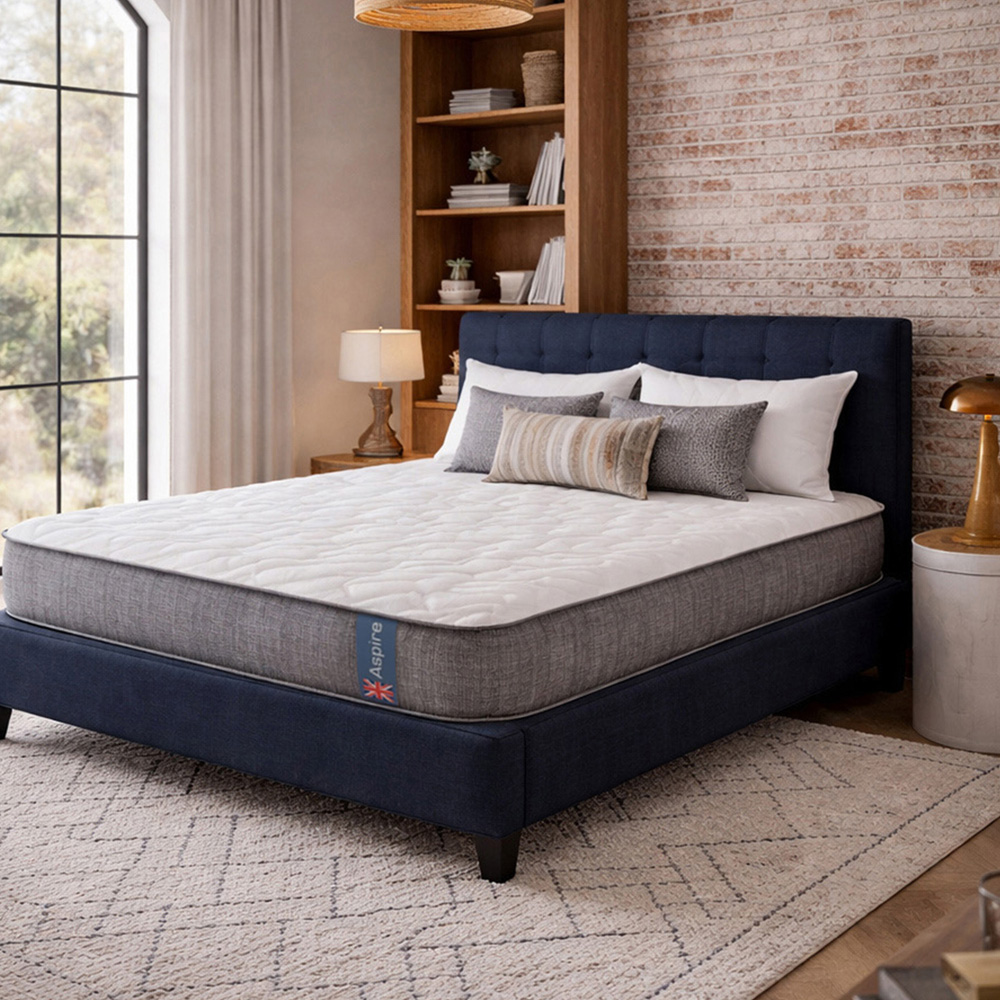Aspire ComfortRest Single Medium Comfort Eco Foam Pocket Spring Hybrid Mattress Image 2