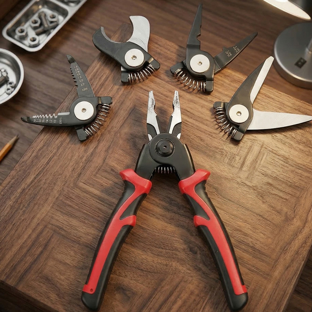 Avilo Versatile Plier with 5 Interchangeable Heads Image 2