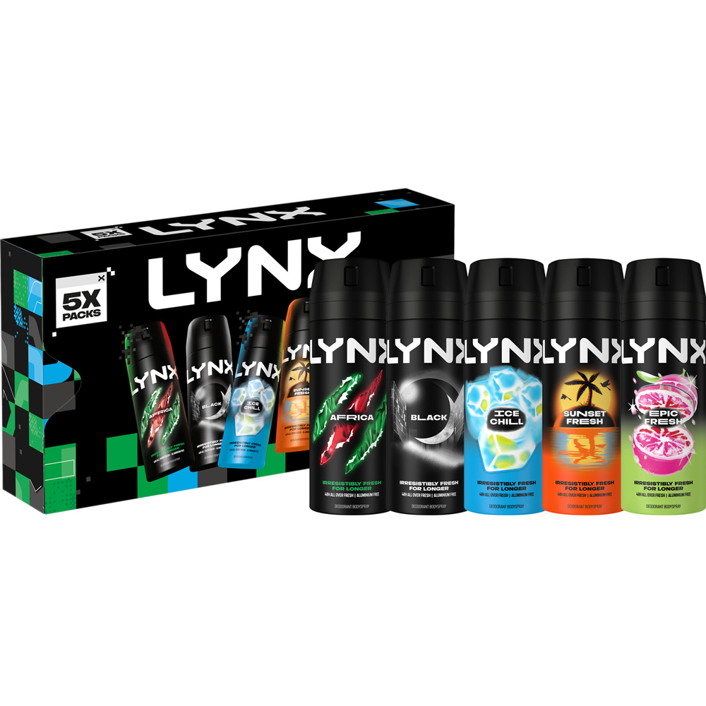 Lynx Fragrance Edition All Fresh Body Spray Gift Set Image 2