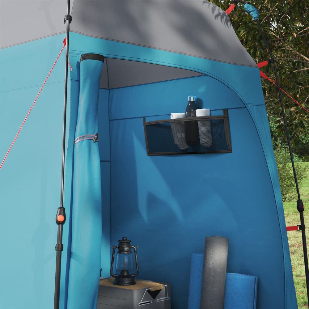 vidaXL Shower Tent Blue Image 7