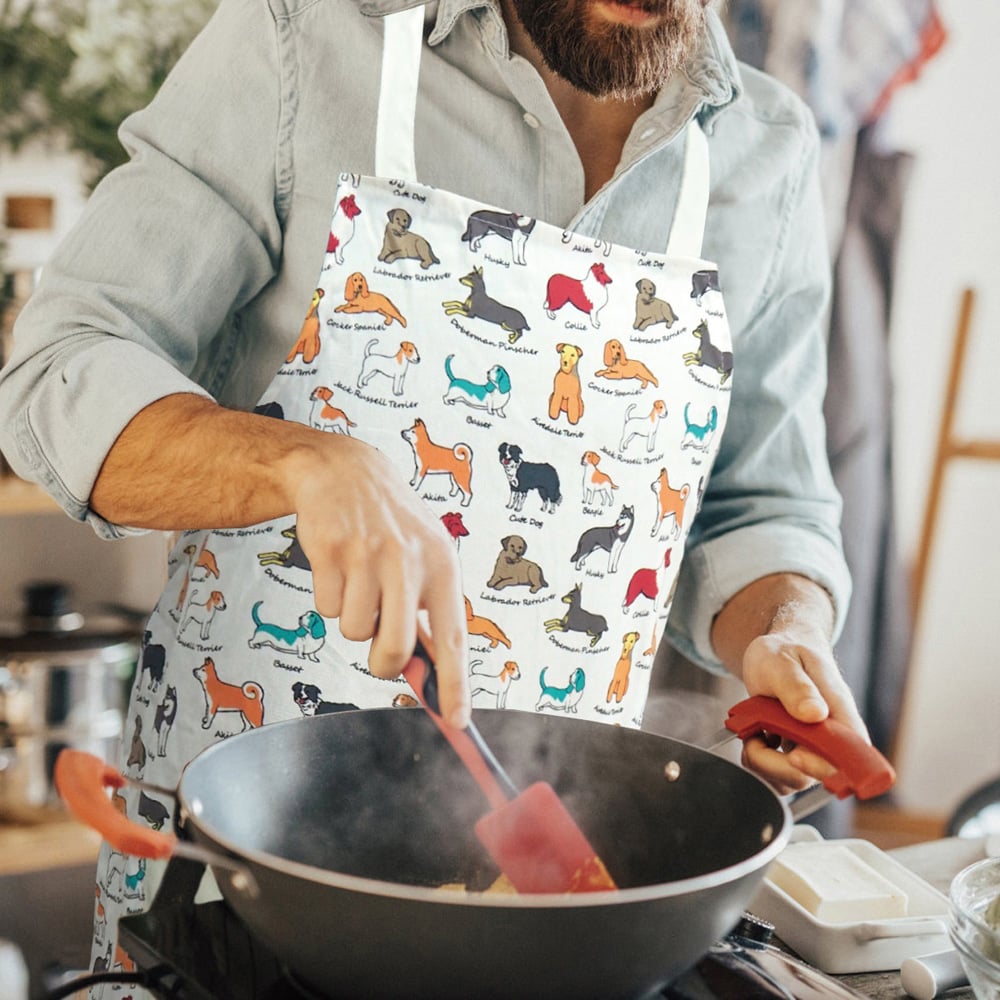 Highlands Homeware Dog Print Cooking Apron Image 3