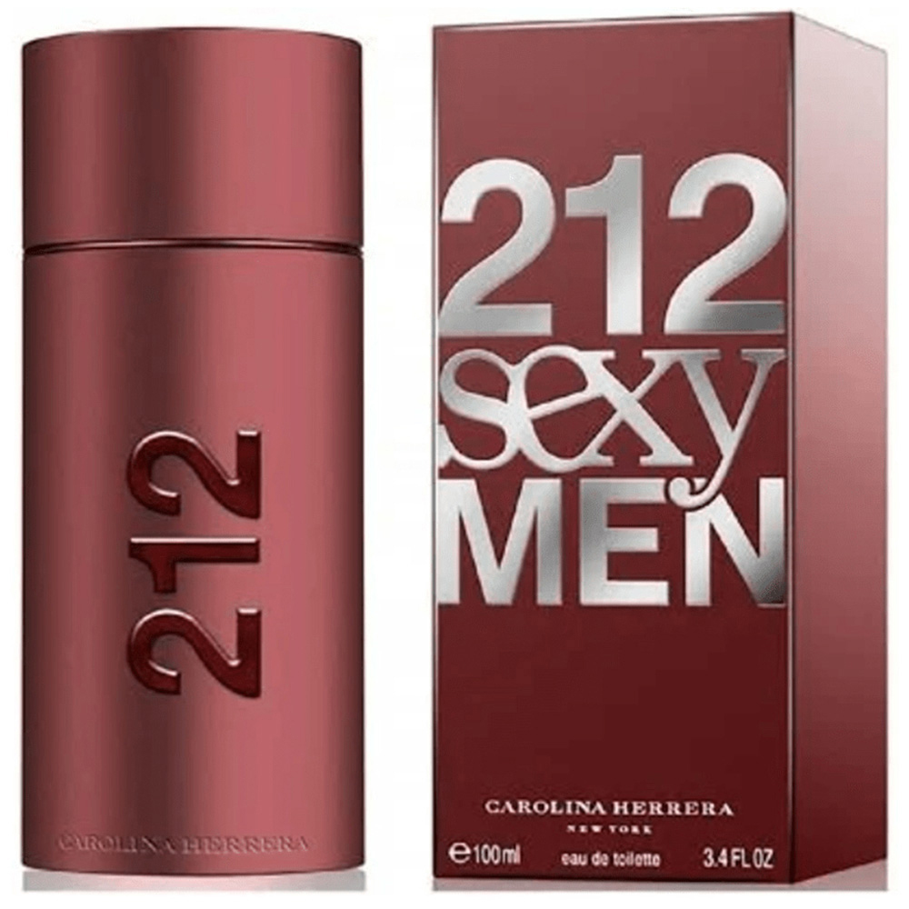 Carolina Herrera 212 Sexy Men's Eau De Toilette Spray 100ml Image 2