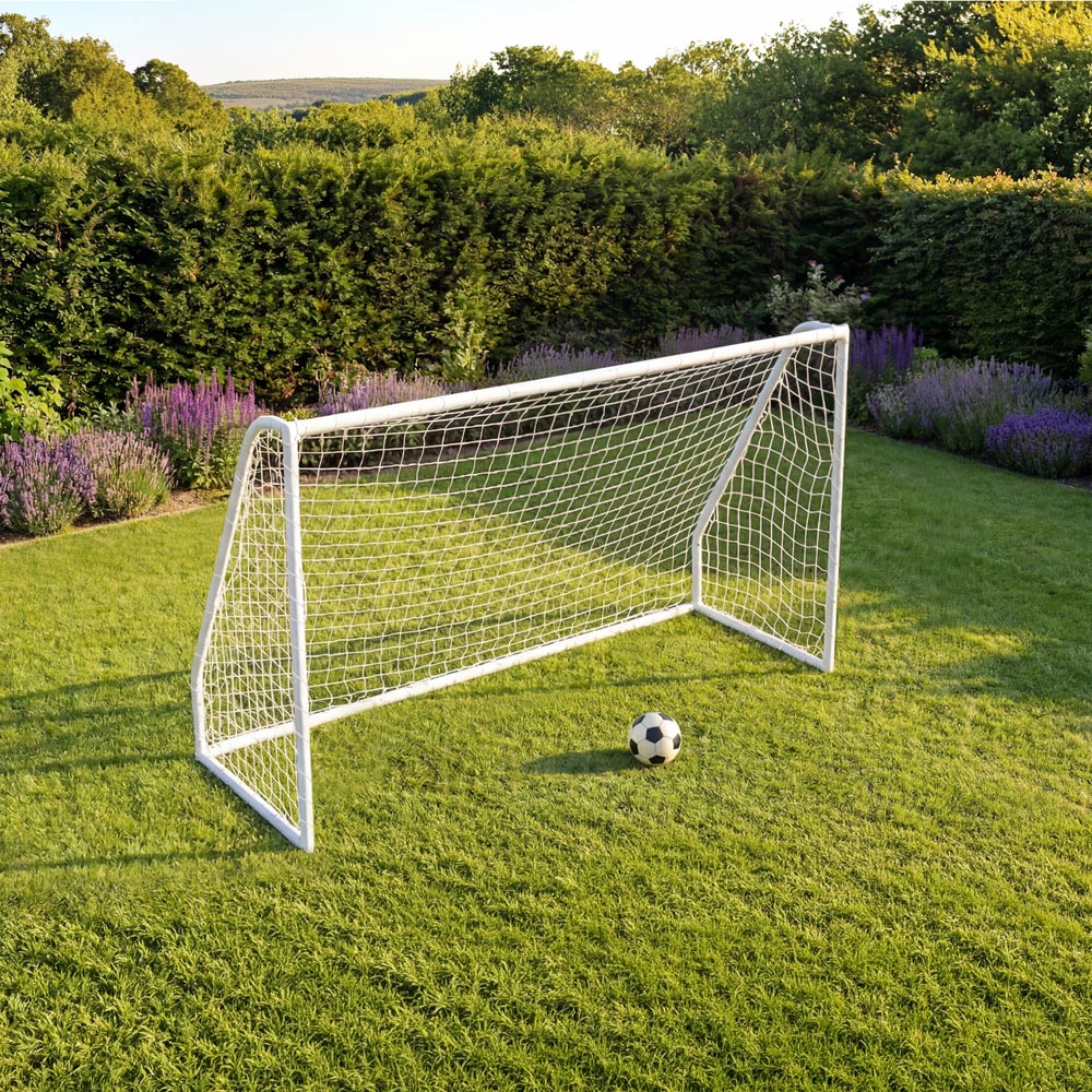 Charles Bentley 10 x 6ft Football Goal Post with Net and Pegs Image 8