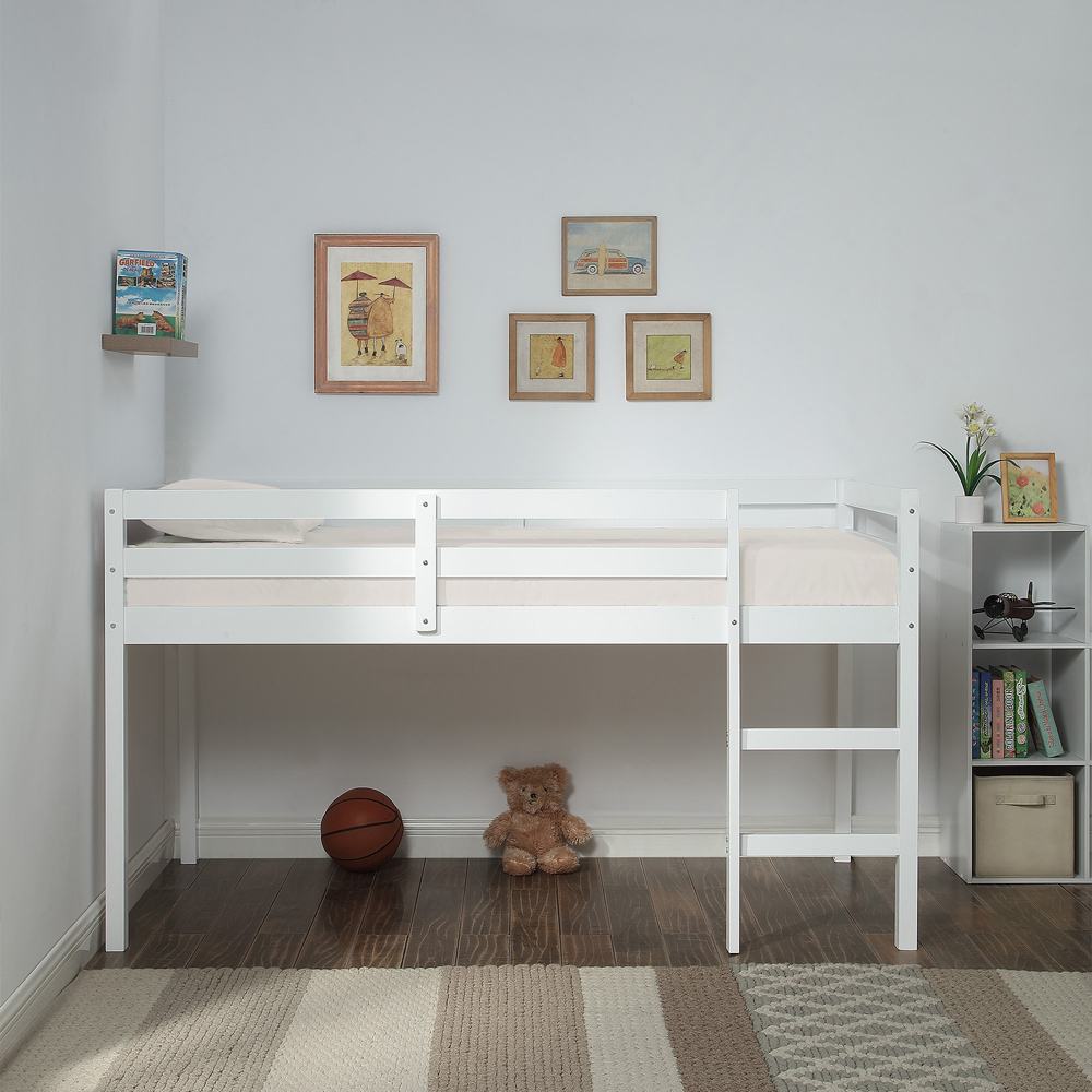 Aspire Cove Single Wooden Mid Sleeper Kids Bed Frame Image 7