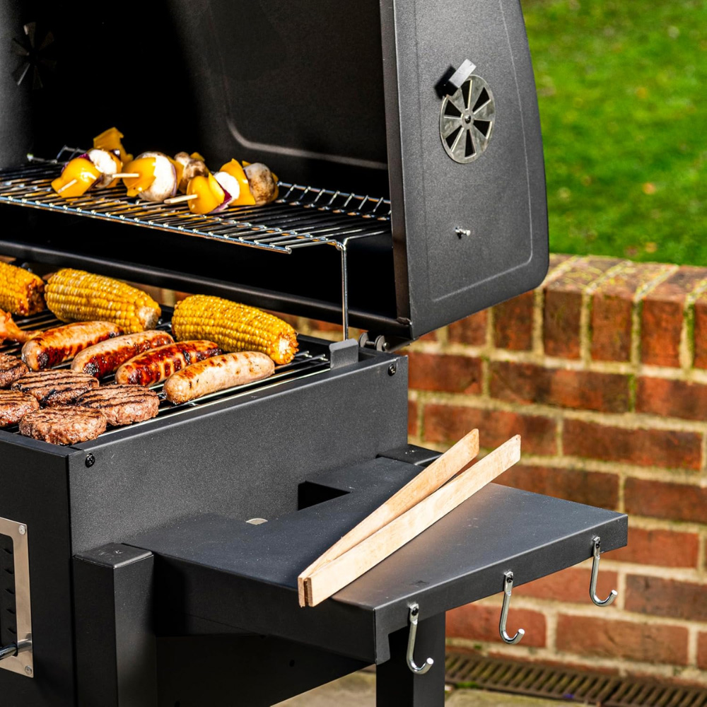 Blazebox 24 inch Trolley Charcoal BBQ Grill Image 6