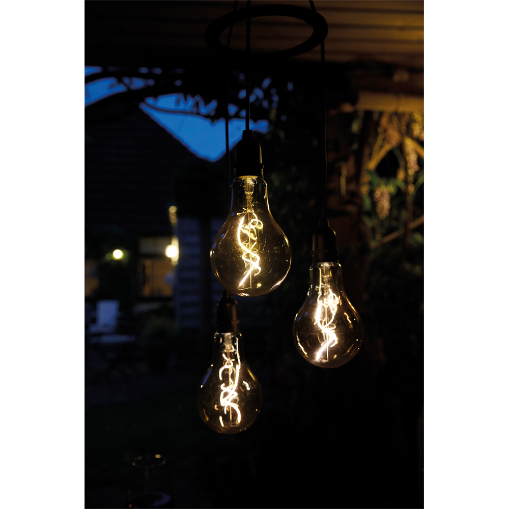 Luxform Battery Operated Glass Filament Bulbs Image 3