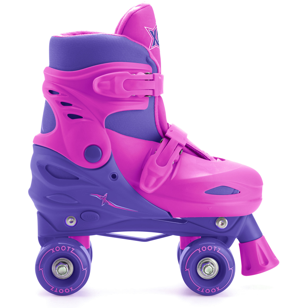 Xootz Purple Kids Quad Skates Size 13-3 Image 3