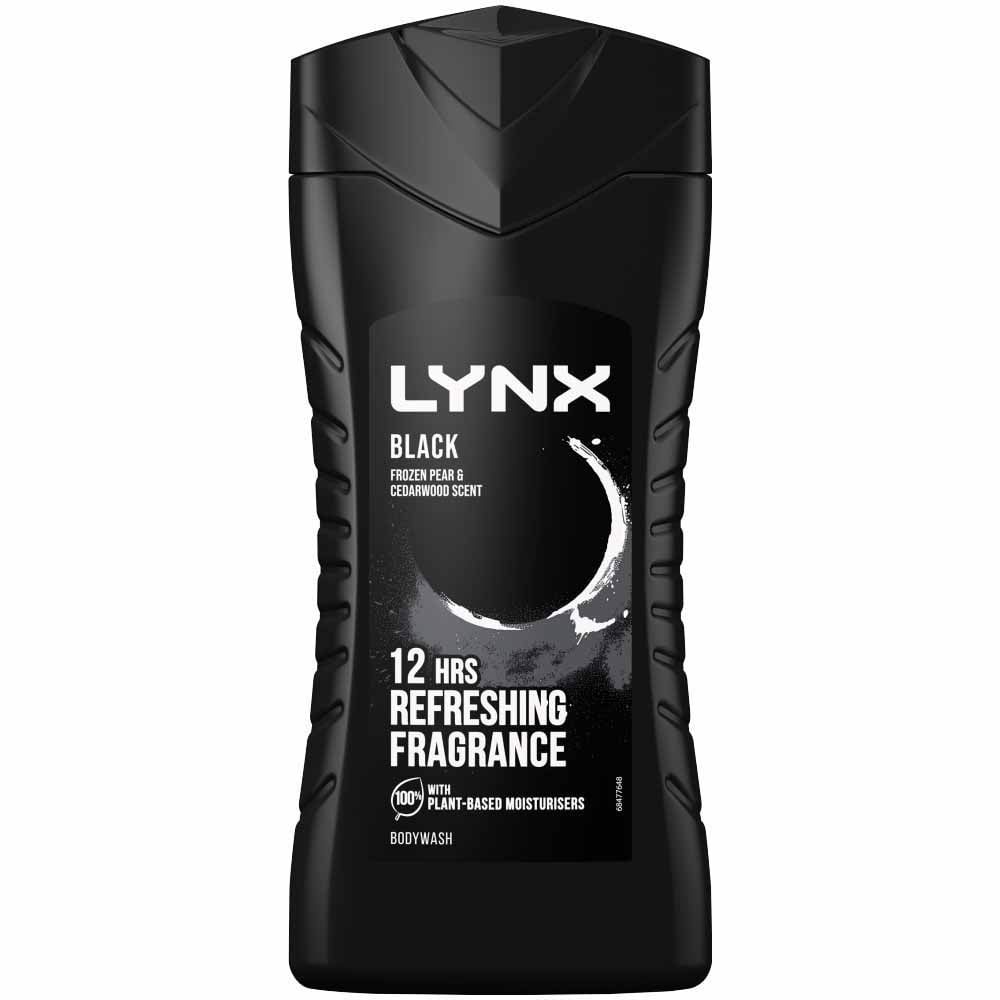 Lynx Shower Black Gel 225ml Image 1