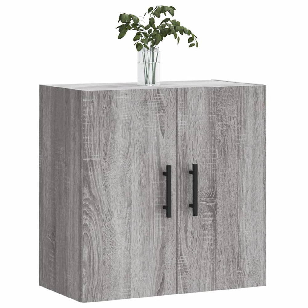 vidaXL 2 Door Grey Sonoma Wall Cabinet Image 3