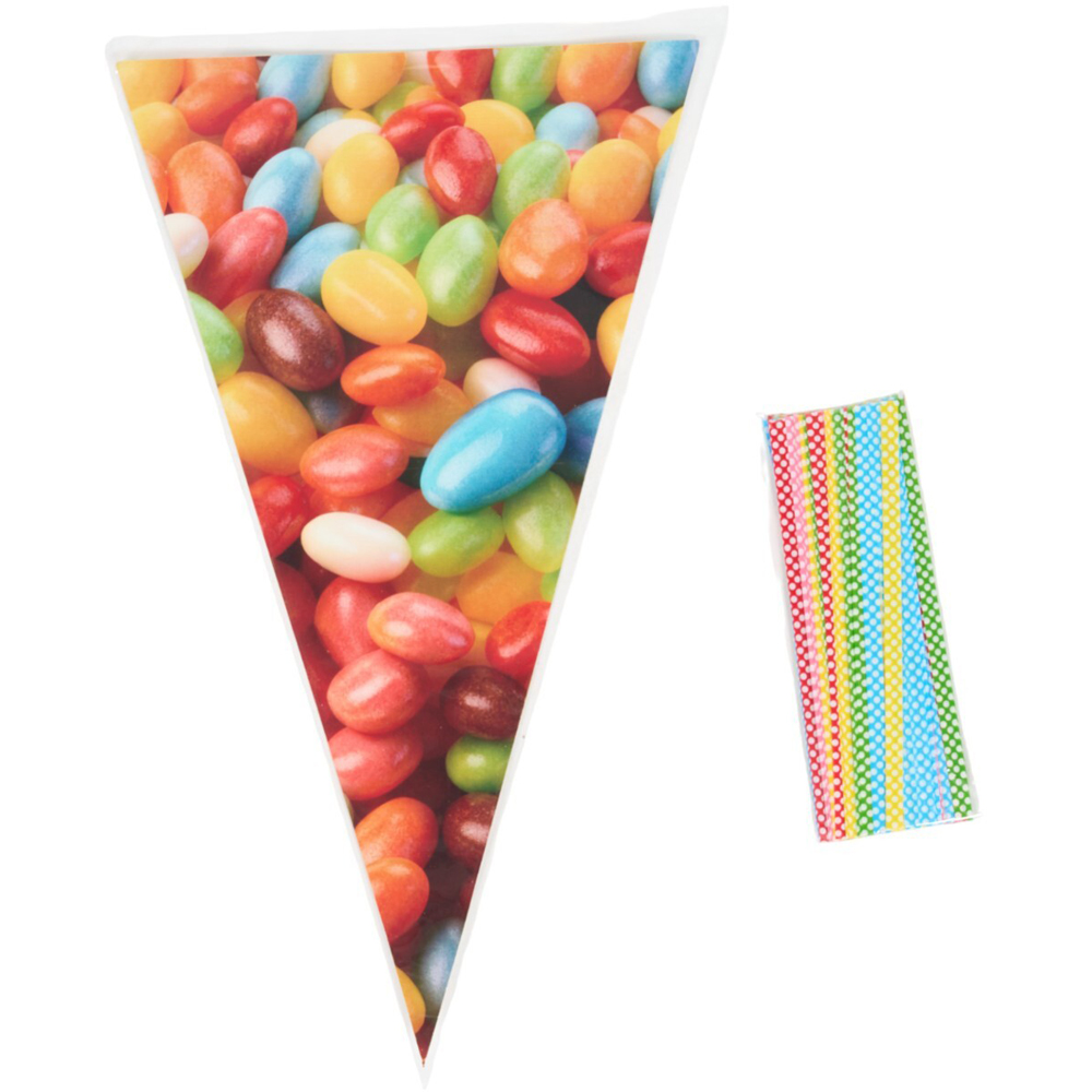 Pack of 100 Cone Party Bags Image 2