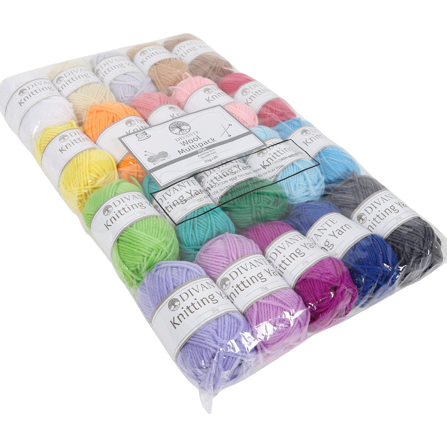 Divante Knitting Yarns 25g 20 Pack Image 3