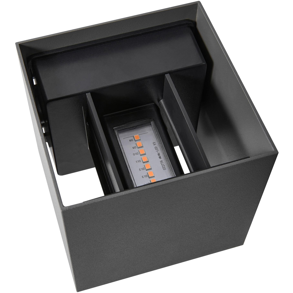Nordlux Milda Kubi Anthracite Outdoor Wall Light Image 5