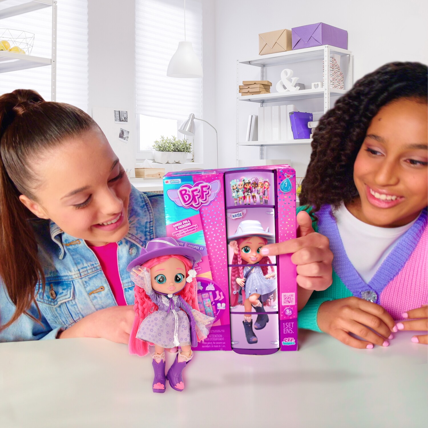 BFF Cry Babies Doll - Pink Image 10