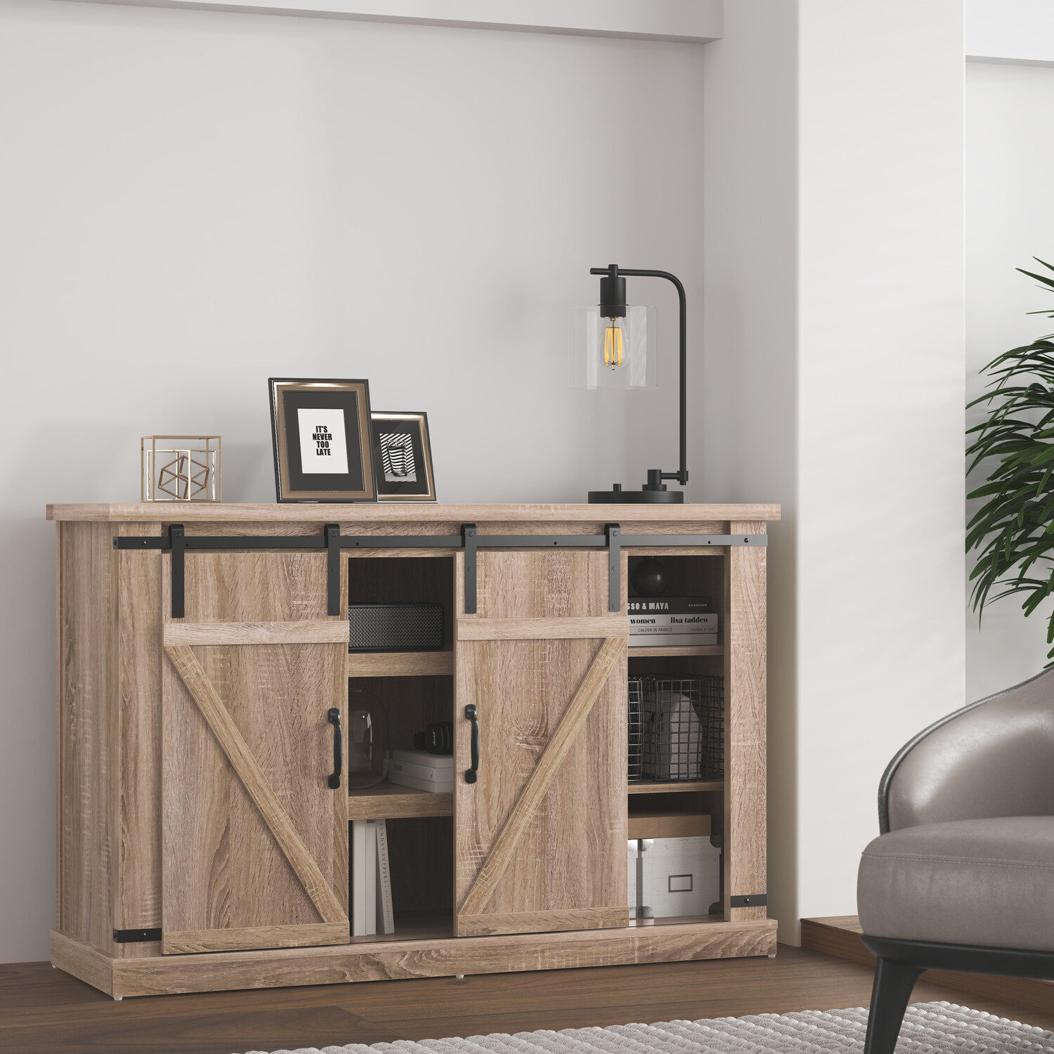 Stamford Sideboard Sonoma Oak Image 8